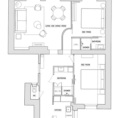 Romantic Montmartre - Bright - Apartman